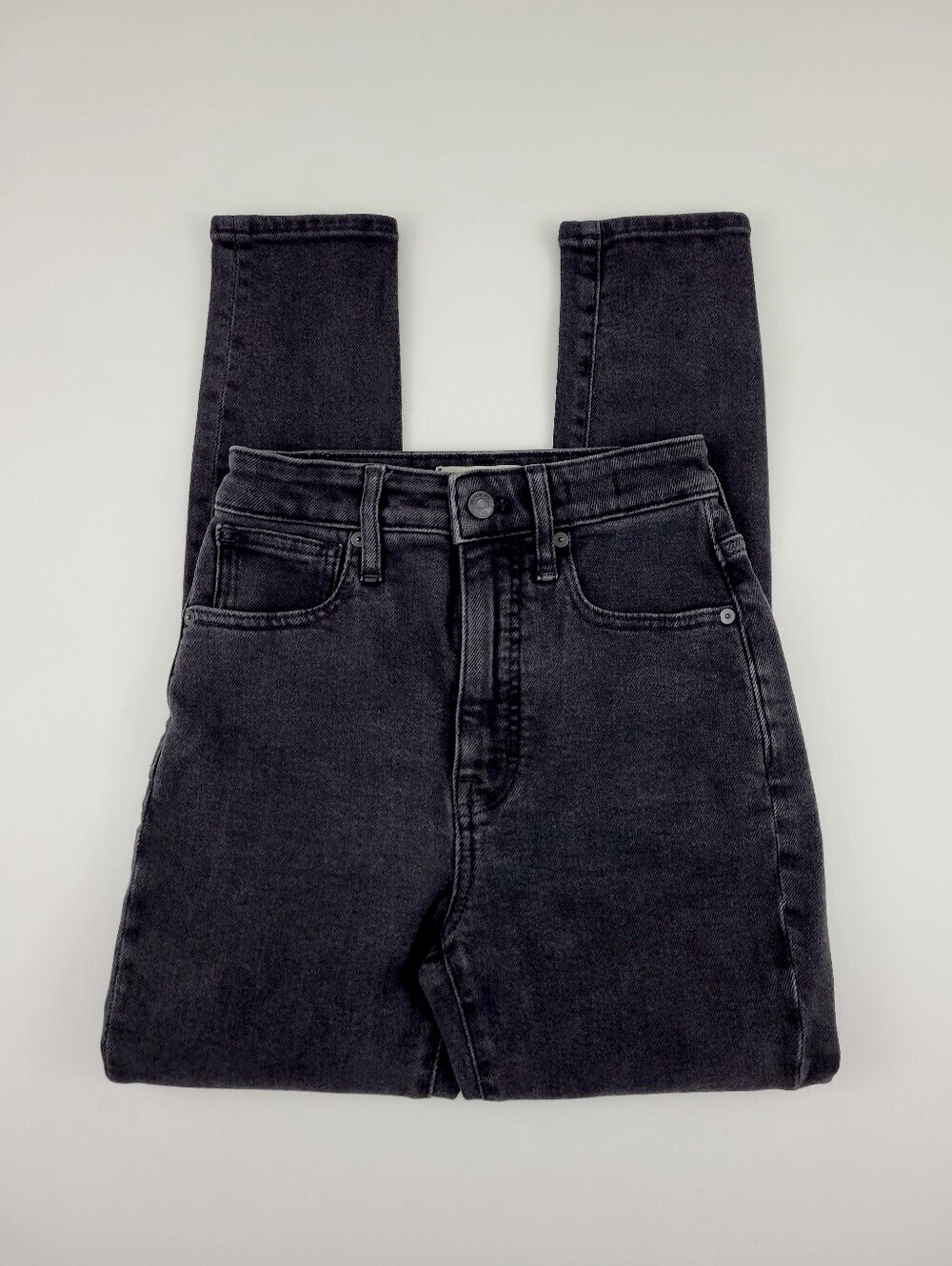Madewell Curvy LHigh-Rise Skinny Black Women’s Jeans